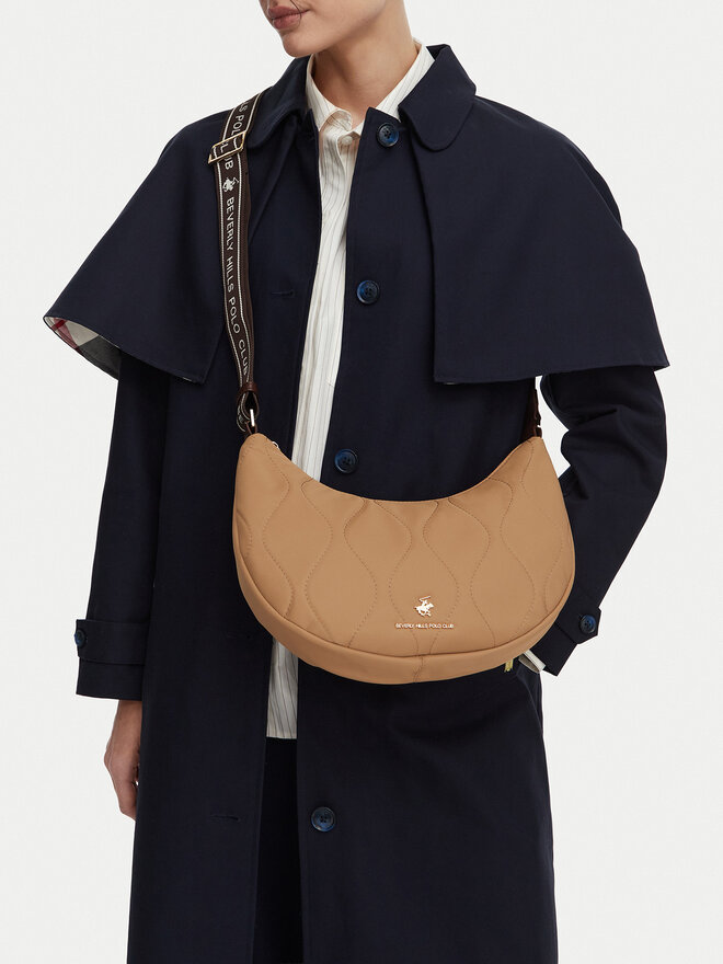 Beverly Hills Polo Club Handtasche Beverly Hills Polo Club CWBEO-BHPC-C-002-10 Dunkelbeige