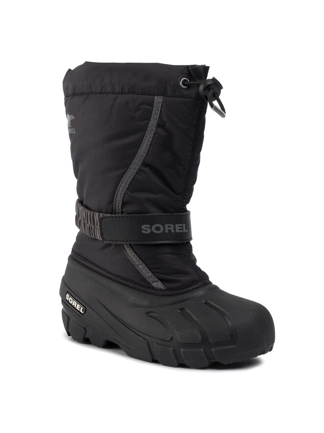 Sorel Schneeschuhe Sorel Youth Flurry NY1965 Schwarz