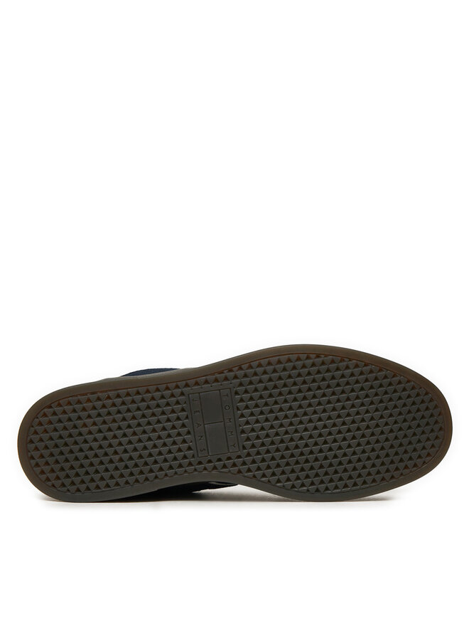 Tommy Jeans Sneakersy Tommy Jeans The Greenwich Suede EM0EM01516 Granatowy