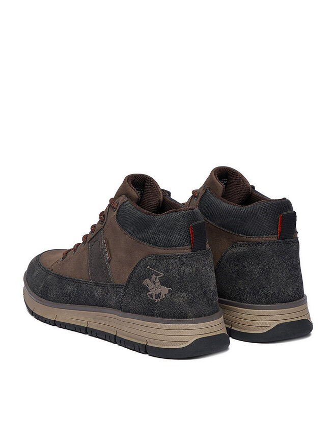 Beverly Hills Polo Club Schnürschuhe Beverly Hills Polo Club CEO-24AC595 Braun