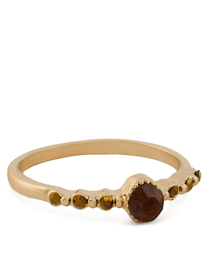 Aldo Σετ 5 δαχτυλιδιών Aldo Faralden 13868576 Καφέ