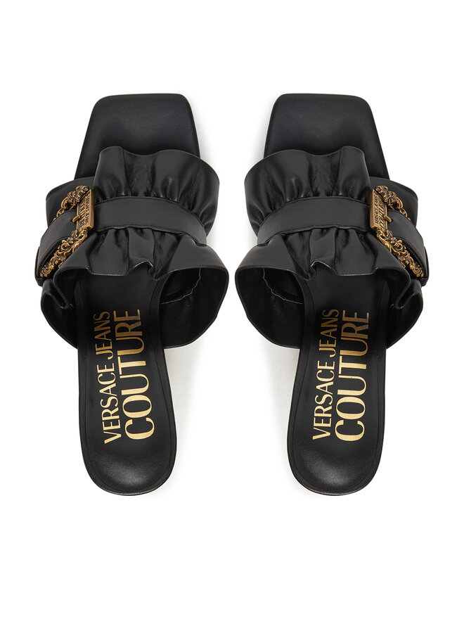 Versace Jeans Couture Klapki Versace Jeans Couture 78VA3S70 Czarny