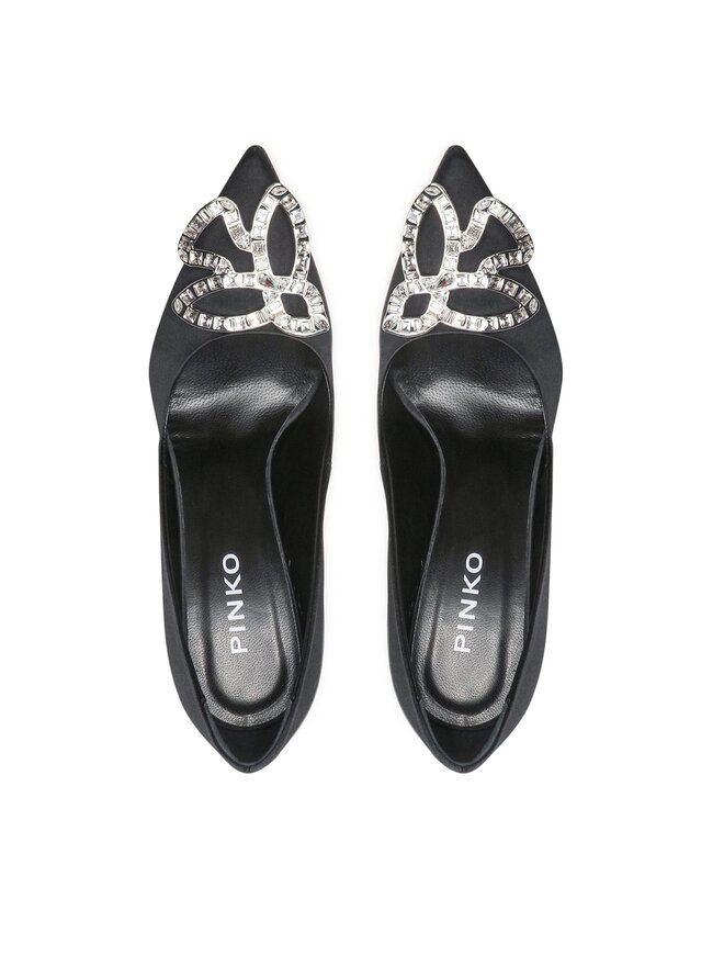 PINKO Туфлі на шпильці PINKO Coraline Decollete PE 23 BLKS1 100576 A0NA Чорний