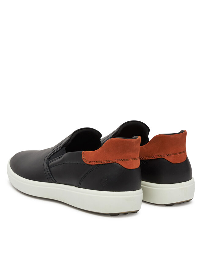 ECCO Poltopánky ECCO Soft 7 47083451866 Čierna