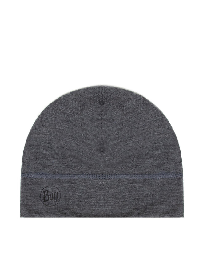 Buff Czapka Buff Lightweight Merino Wool Hat Solid 113013.937.10.00 Szary