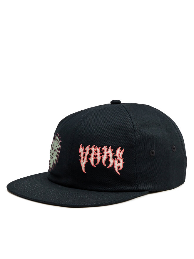 Vans Cappellino Vans Sunface Jockey VN000GKABLK1 Nero