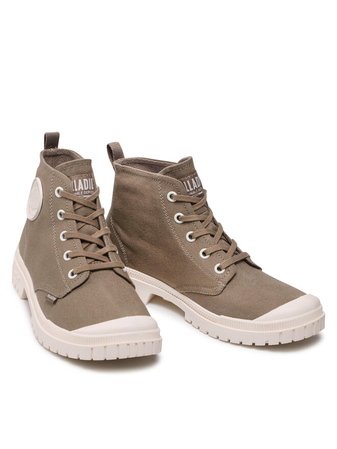 Palladium Schnürstiefeletten Palladium Pampa Sp20 Hi Cvs 76838-258-M Grün