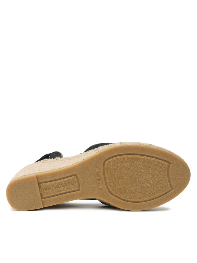 KARL LAGERFELD Еспадрили KARL LAGERFELD KL32223 Черен