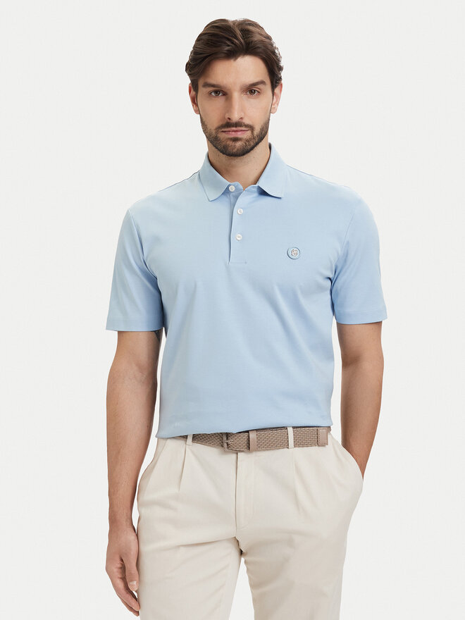 BOSS BOSS Poloshirt C-Parris 01 50555829 Hellblau Regular Fit