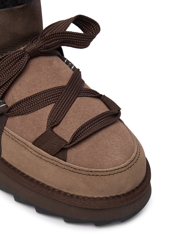 EMU Australia Schneeschuhe EMU Australia Blurred Micro Patchwork W13195 Dunkelbraun