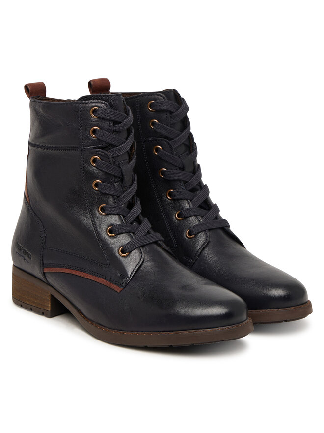 Josef Seibel Schnürschuhe Josef Seibel Kate 07 75307-MI35 Dunkelblau
