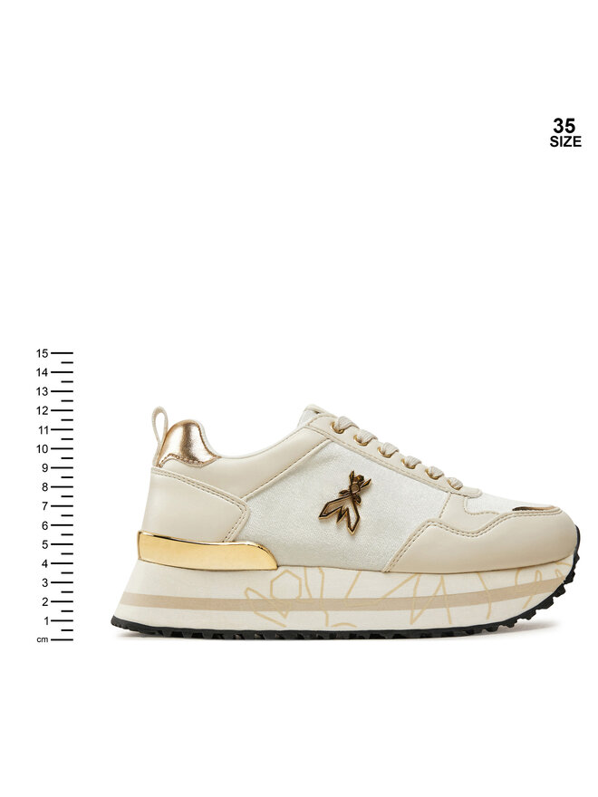 Patrizia Pepe Sneakers Patrizia Pepe PJ859.02 Alb