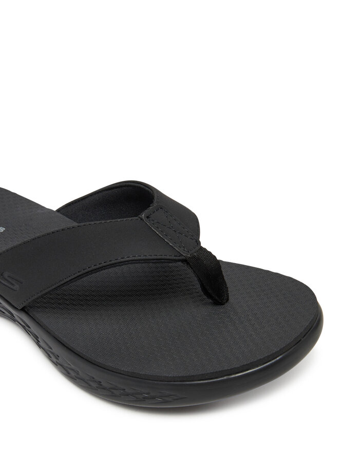 Skechers Zehentrenner Skechers On-The-Go 600-Vacay 140702/BBK Schwarz