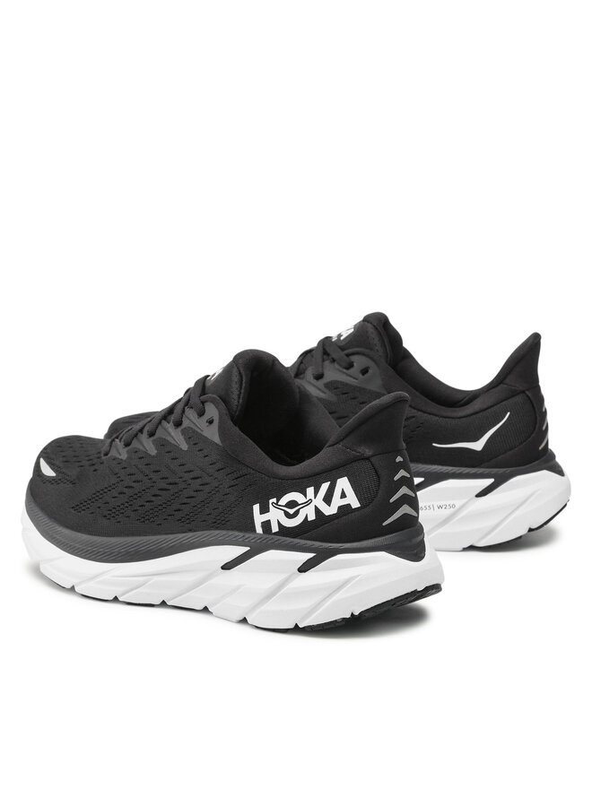 Hoka Laufschuhe Hoka W Clifton 8 Wide 1121374 Schwarz