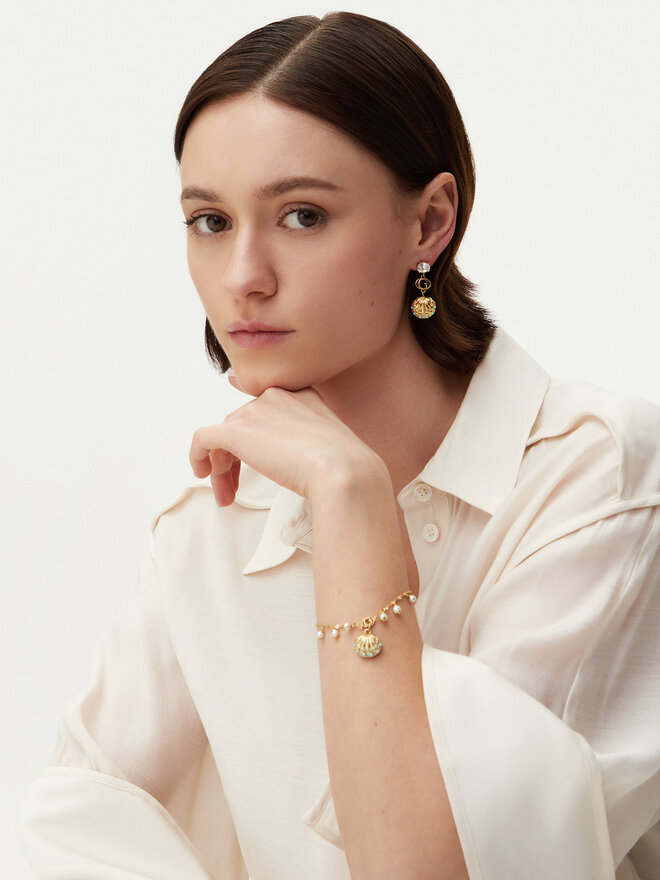 Guess Orecchini Guess JUBE05 124JW Oro
