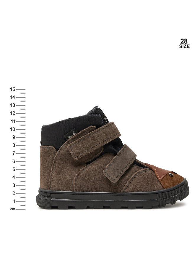 Trzewiki Mrugała Andy 6280/4-83 Szary | eobuwie.com.pl