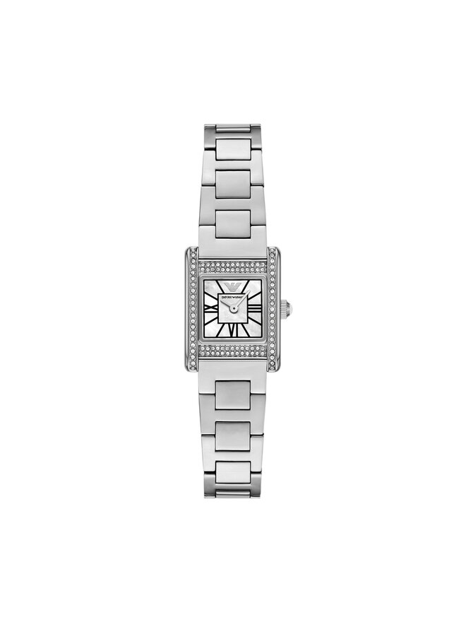 Emporio Armani Годинник Emporio Armani Mini Genni AR11662 Срібний