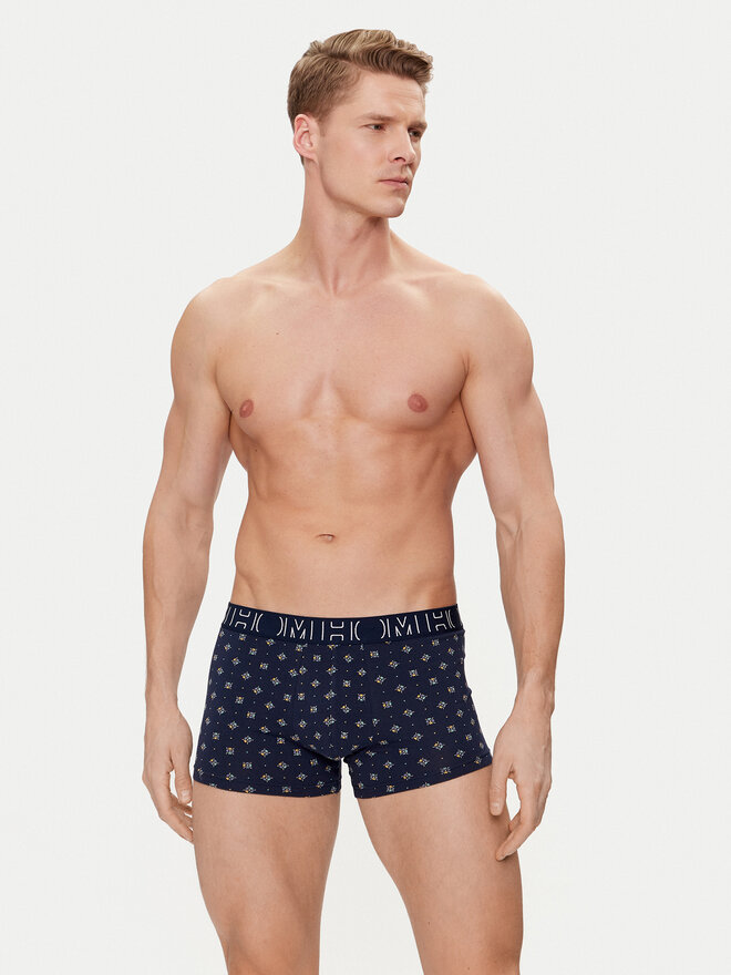 HOM HOM 2er-Set Boxershorts 402809 Dunkelblau