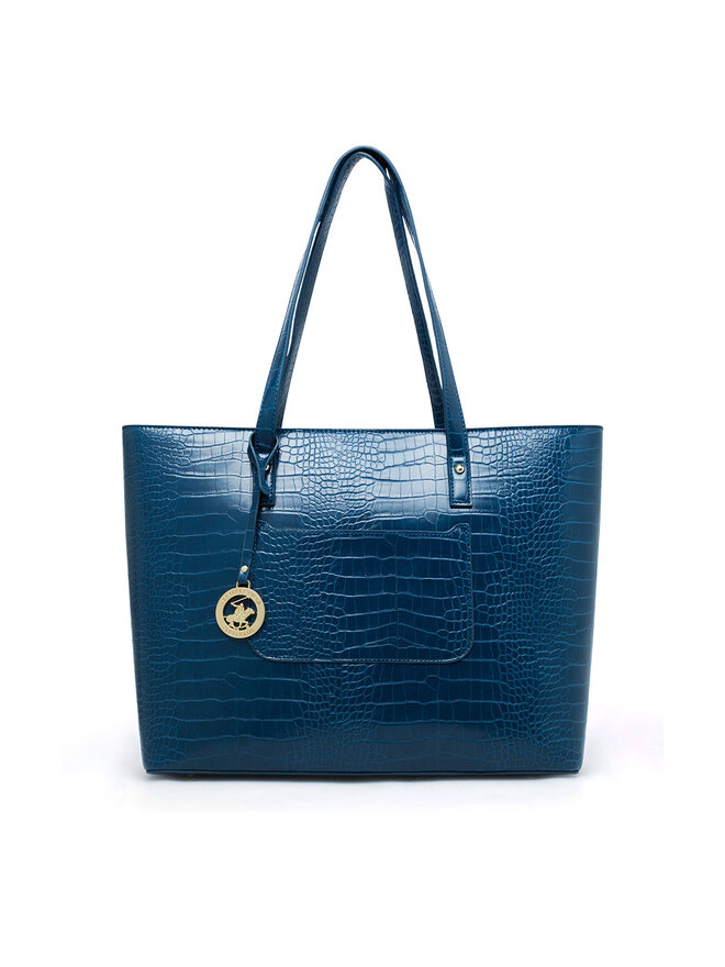 Handtasche Beverly Hills Polo Club BHPC E 027 CCC 05 Dunkelblau eschuhe