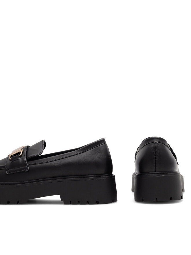 DeeZee Loafersy DeeZee BLANCHE HY18638-4 Czarny