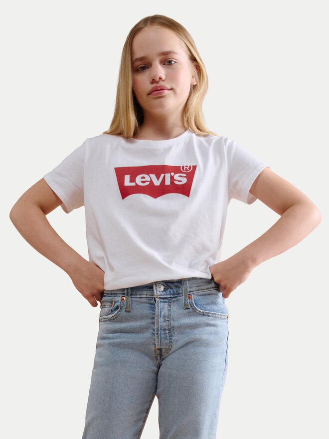 Levi's® Levi's® Marškinėliai 4EK825-W5J Balta Regular Fit