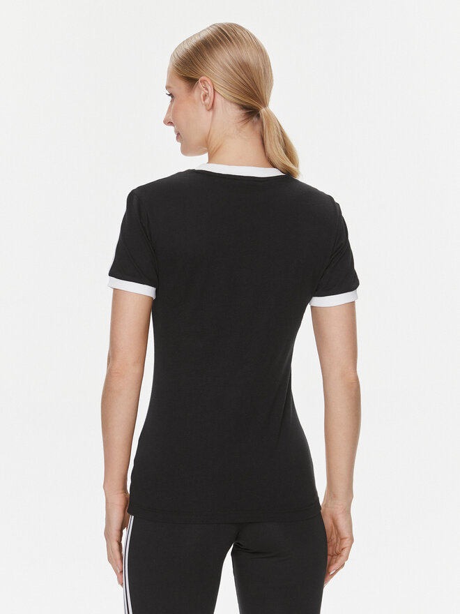 adidas adidas Camiseta adicolor Classics 3-Stripes GN2900 Negro Regular Fit
