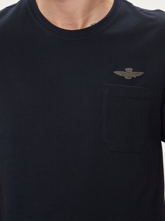 Aeronautica Militare Aeronautica Militare T-Shirt 241TS2229J593 Dunkelblau Regular Fit