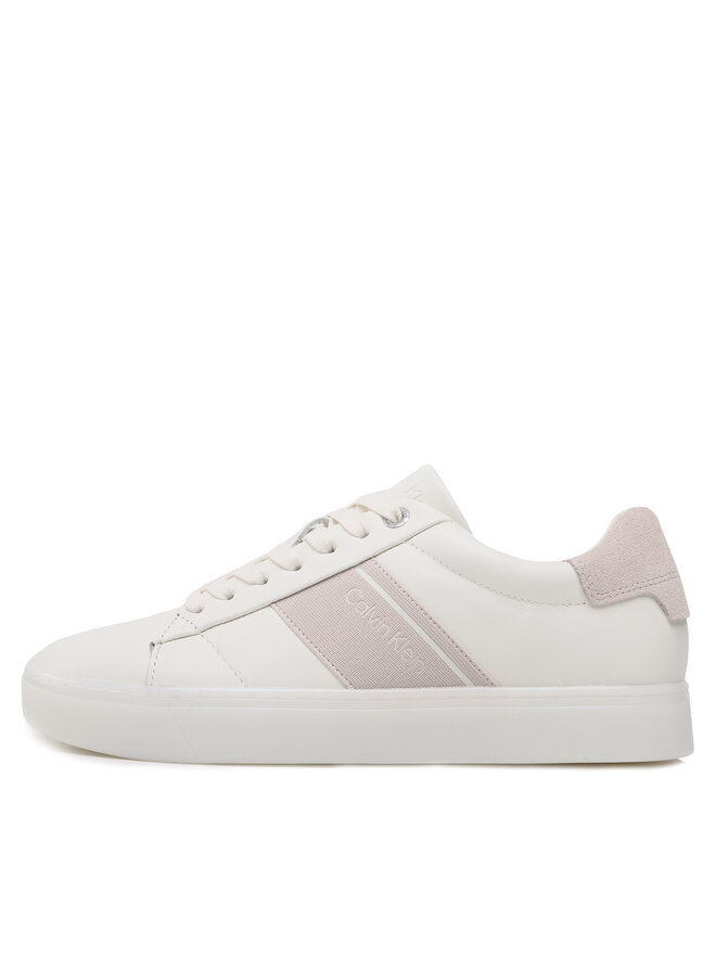 Sneakers Calvin Klein Clean Cupsole Lace Up HW0HW01415 Weiß | de.eschuhe.ch