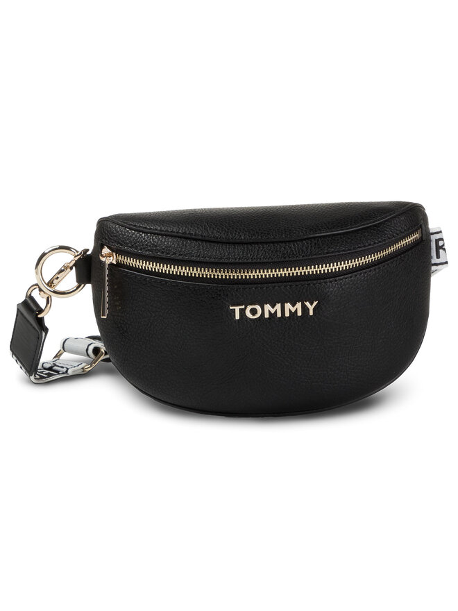 Tommy Hilfiger Gürteltasche﻿ Tommy Hilfiger Iconic Tommy Bumbag AW0AW08105 Schwarz