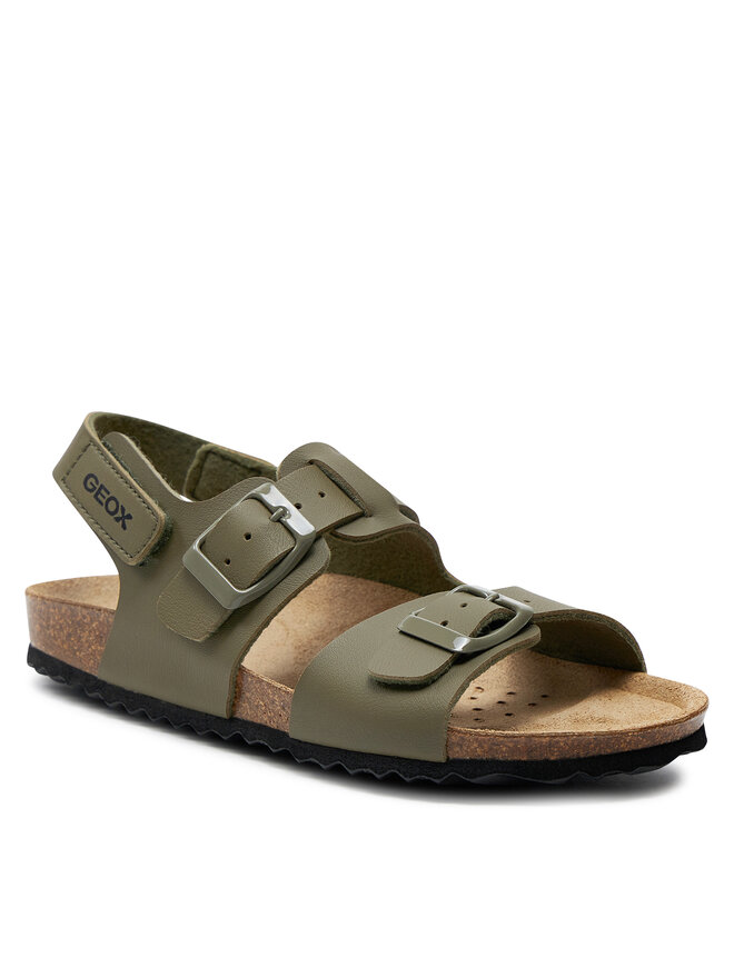 Geox Sandály Geox J Ghita Boy J358LD 000BC C3009 S Khaki