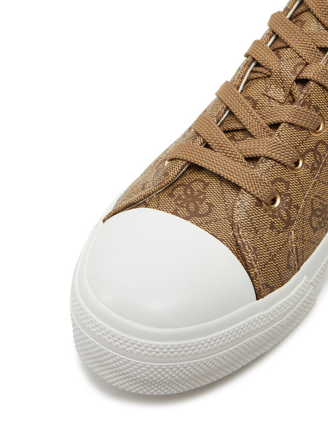 Guess Sneakers aus Stoff Guess FMPISL PAC12 Beige