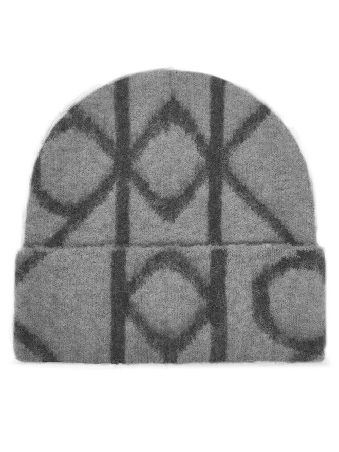 Calvin Klein Mütze Calvin Klein Emblem Aop Brushed LV04D8071G Grau