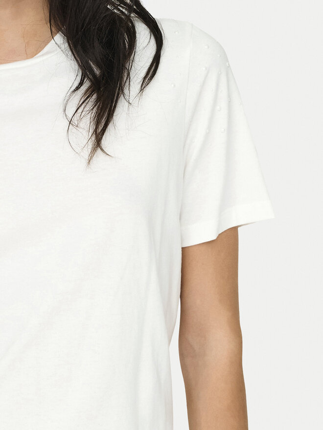 JDY JDY Camiseta Molly 15311675 Blanco Regular Fit