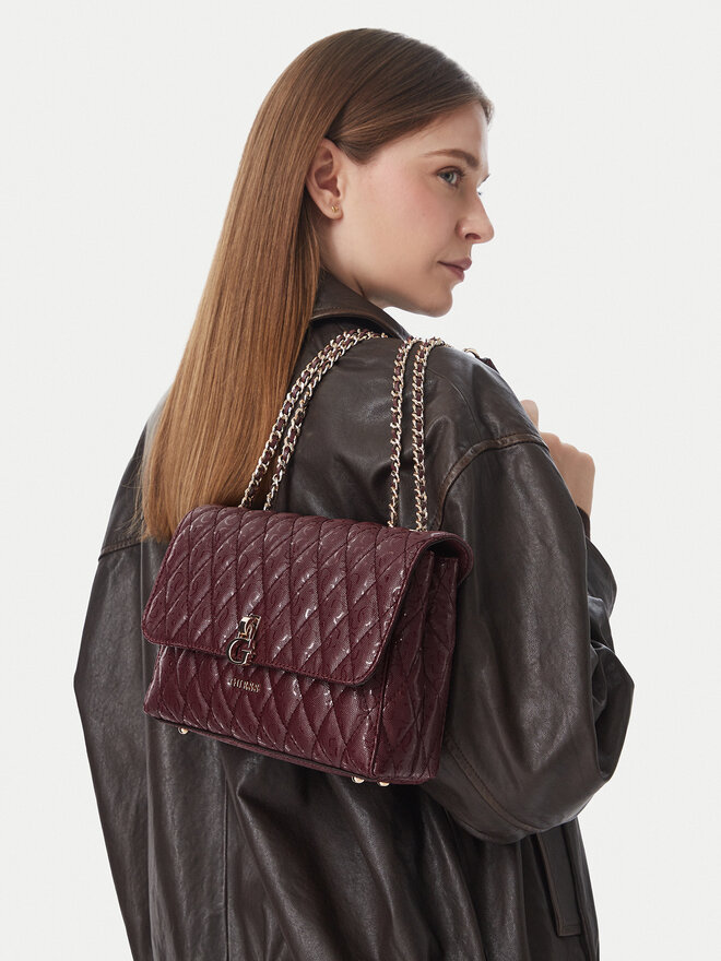 Guess Handtasche Guess Tamara HWGG23 23210 Dunkelrot