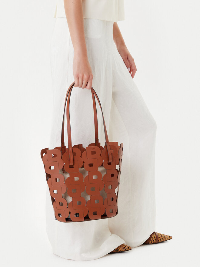 BOSS Handtasche BOSS Lindah 50541981 Braun
