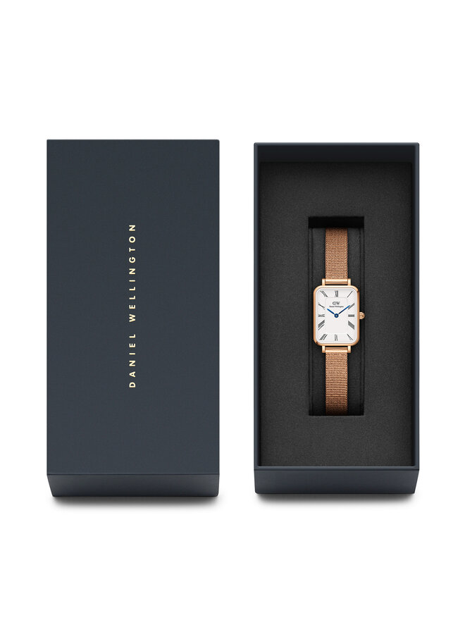Daniel Wellington Zegarek Daniel Wellington Quadro Roman Numerals DW00100687 Złoty