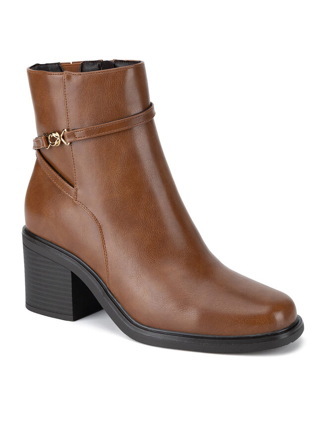 Clara Barson Μποτάκια Clara Barson WYL4017-1 Καφέ