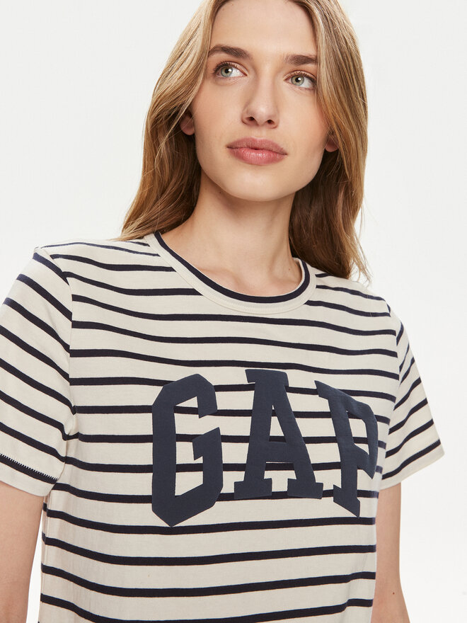 Gap Gap Camiseta 871061-00 Beis Regular Fit