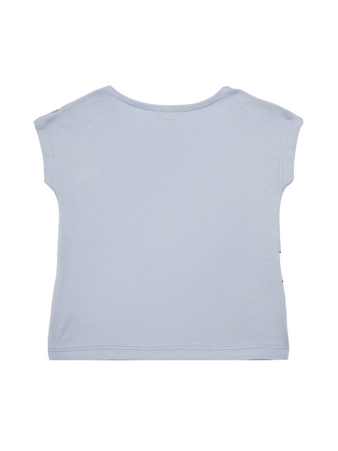 United Colors Of Benetton United Colors Of Benetton Majica 3I1XA105X Modra Boxy Fit