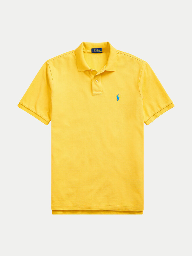 Polo Ralph Lauren Polo Ralph Lauren Поло Core Replen 710795080 Жовтий Slim Fit