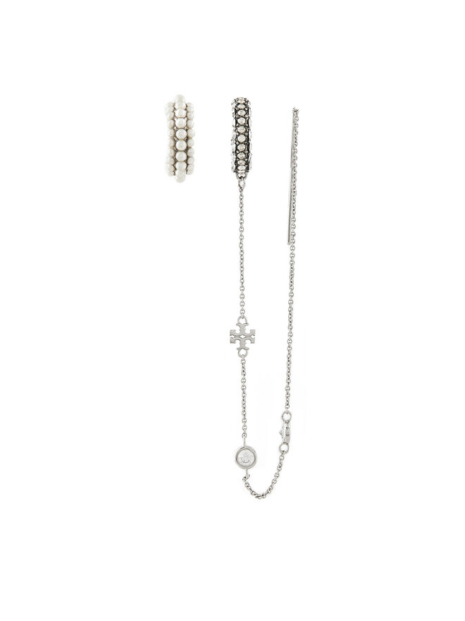 Tory Burch Pendientes Tory Burch 161055 Plata