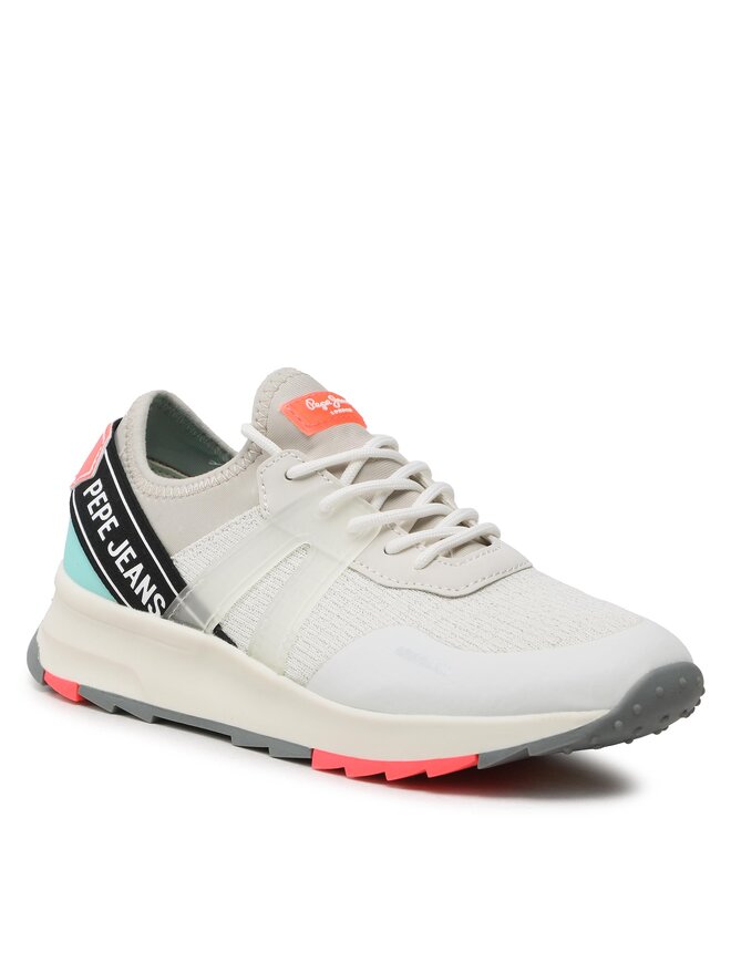 Pepe Jeans Laisvalaikio batai Pepe Jeans Joy Tech Summer PLS31454 Balta