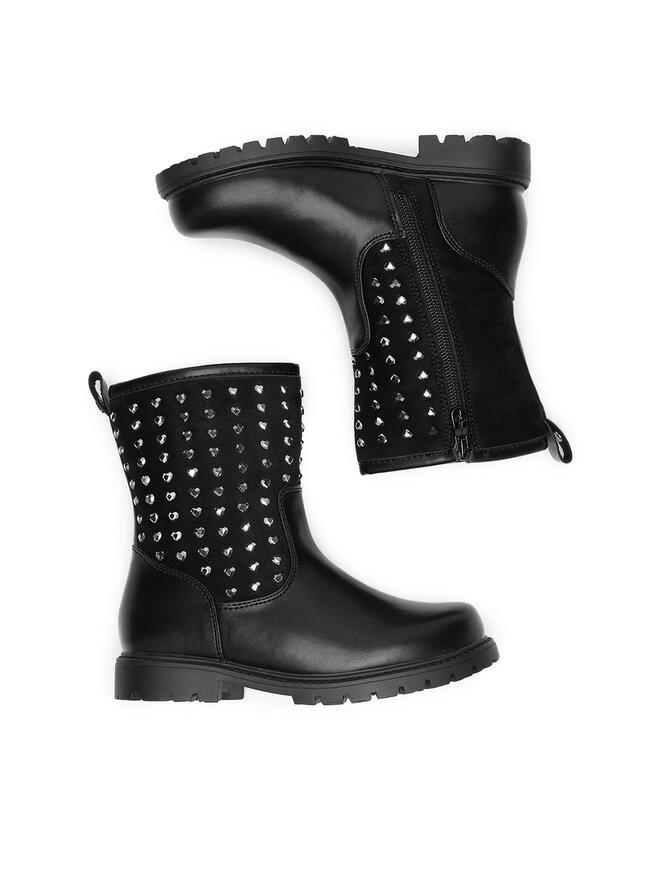 Nelli Blu Μποτάκια Nelli Blu CS1575-05 Μαύρο