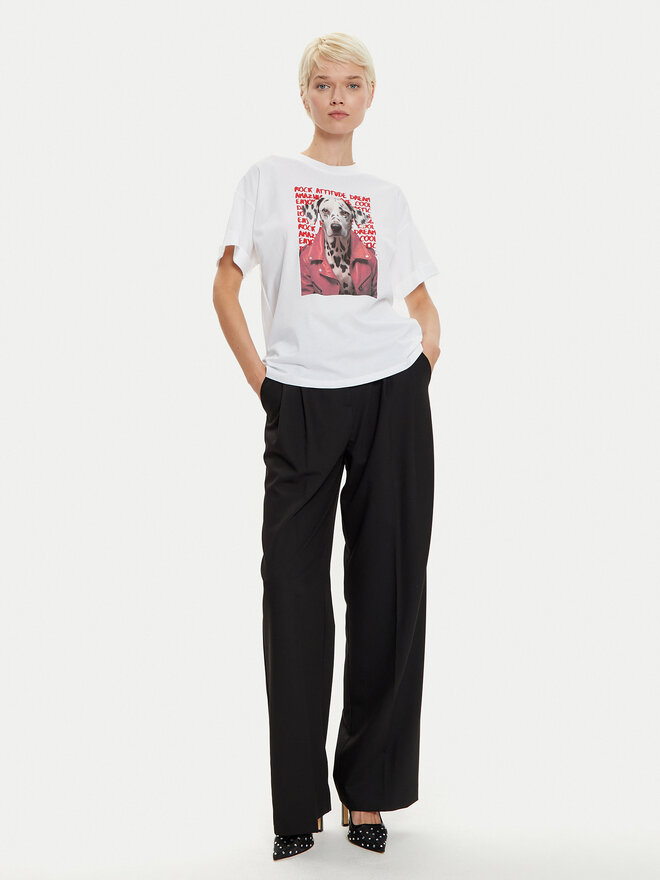 Imperial Imperial T-shirt TV34IGTSRA Bijela Regular Fit