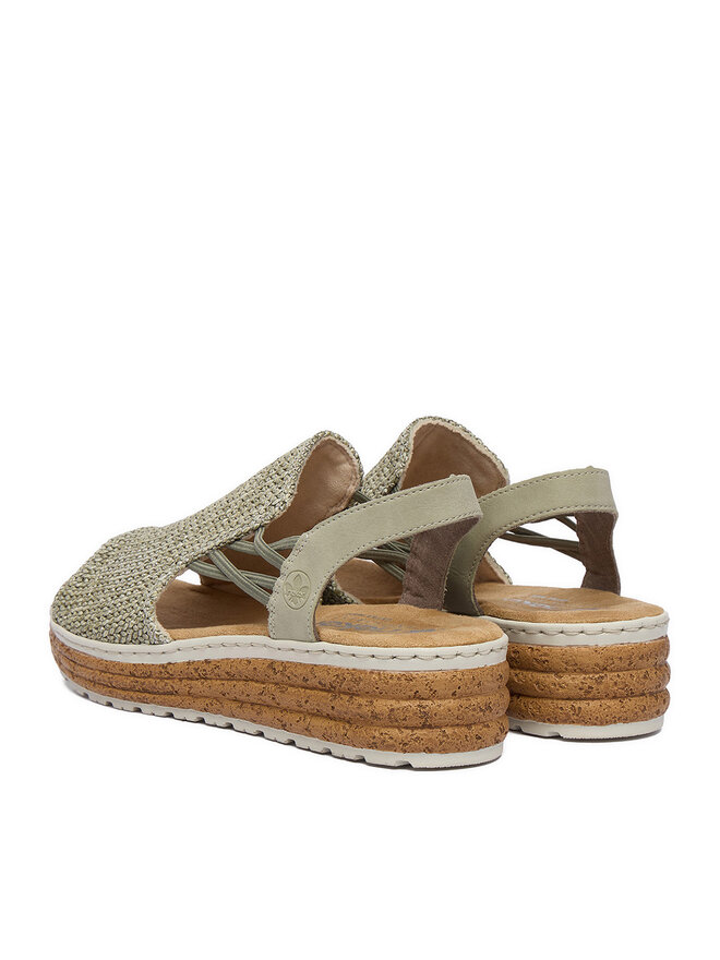 Rieker Sandalen Rieker CEO-62741-52 Grün