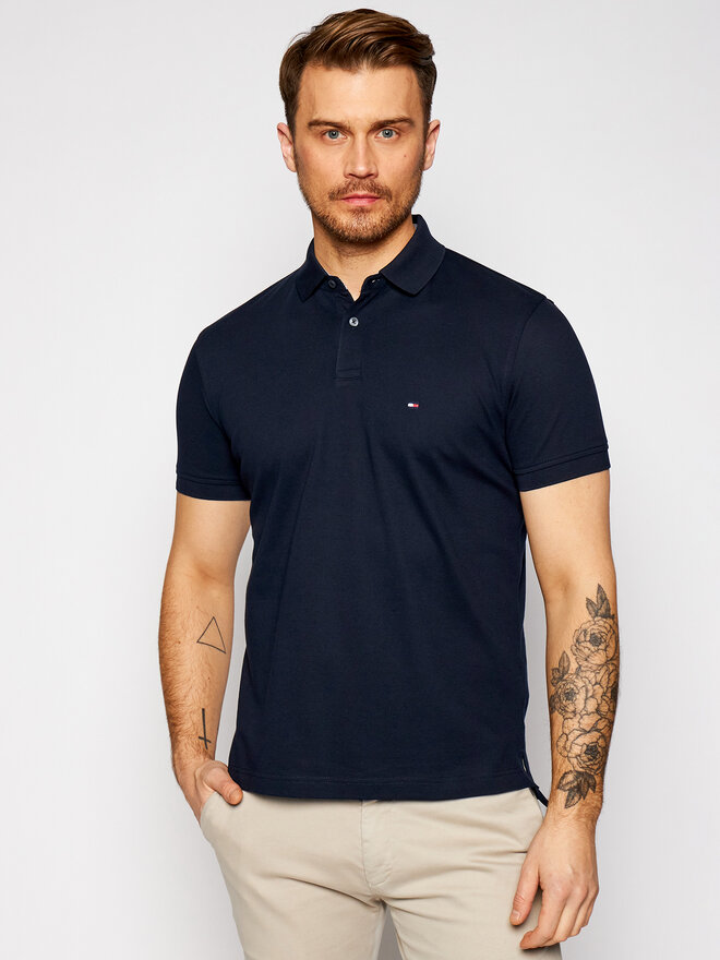 Tommy Hilfiger Tommy Hilfiger Polo 1985 MW0MW17770 Σκούρο μπλε Regular Fit
