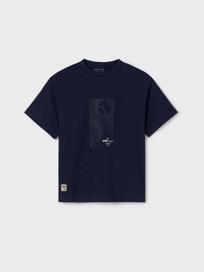 Mayoral Mayoral Camiseta 6032 Azul marino Regular Fit