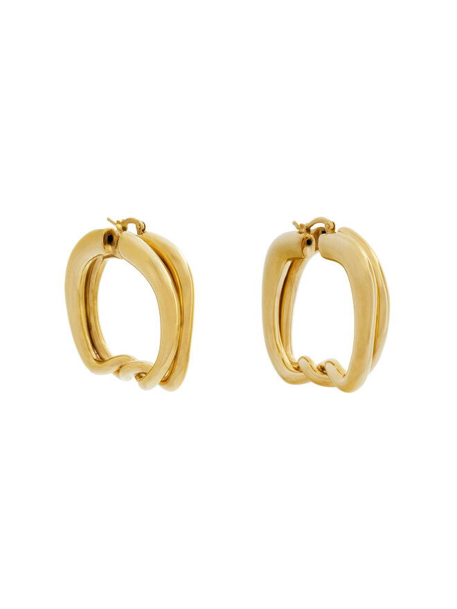 JACQUEMUS Обици JACQUEMUS 24E241JW654-5845 Златист