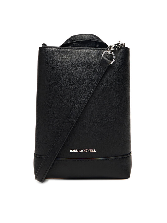 KARL LAGERFELD Ročna torba KARL LAGERFELD A3W30188 Črna