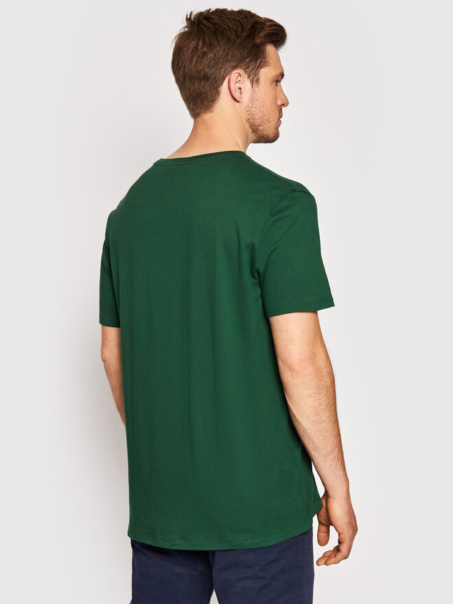 Lacoste Lacoste Футболка TH6709 Зелений Regular Fit